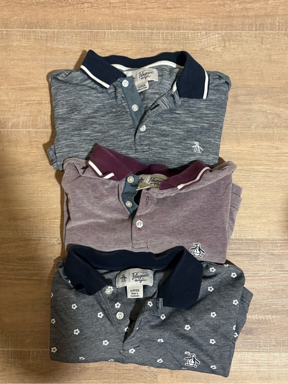 3pk Penguin Polos